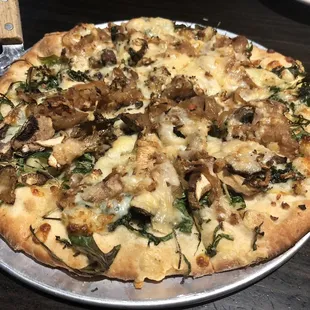Wild Mushroom Pizza