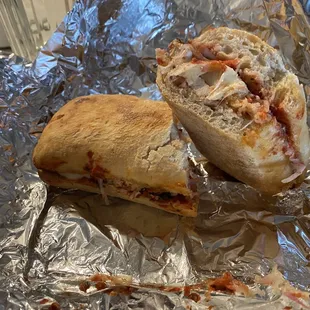 Chicken Parmigiana Sandwich