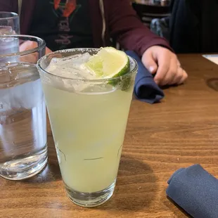 Spicy pineapple margarita