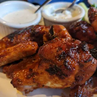 Tangy bbq wings