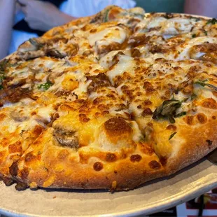 Wild Mushroom Pizza