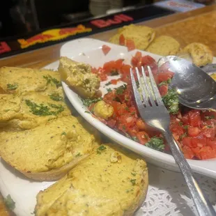 Vegan bruschetta
