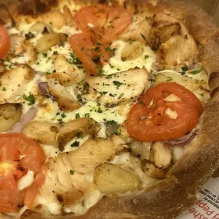 Garlic Chicken Pizza