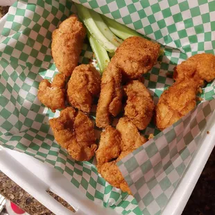 Dry rub boneless wings