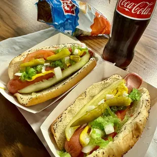 Chicago dogs!