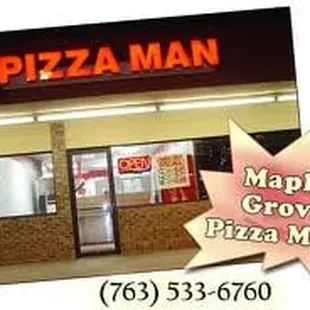 maple grove pizza man