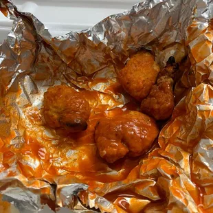 Ordered bbq wings.