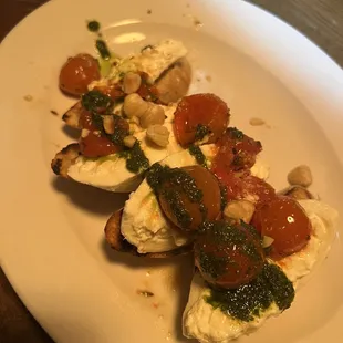 Burrata Bruschetta