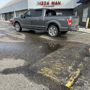 Outside - tucked away and kind of hidden so keep an eye out for them!