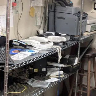 their phoneline was busy for two hours and once I actually came in in person this is how I saw the phones