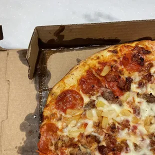 pizza, food