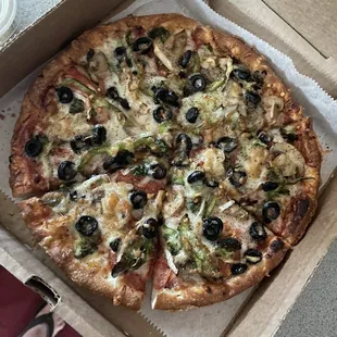 Veggie pizza