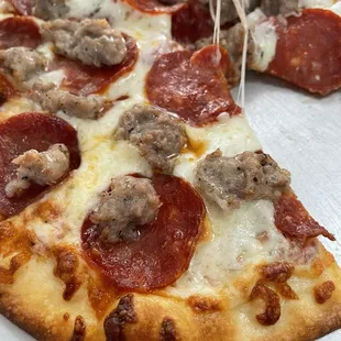 Pepperoni and Sausage