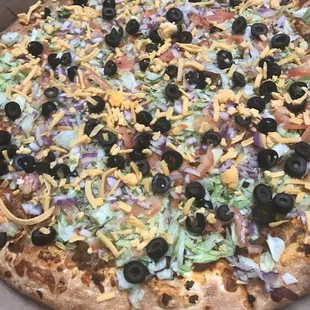Best taco pizza in Greensburg!!!!!