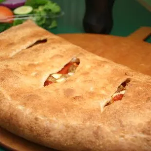 Calzone at @pizzamarsala