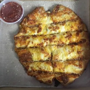 Cheesy bread ... sooo good