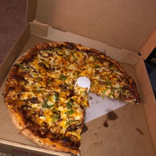 Buffalo Chicken Pizza