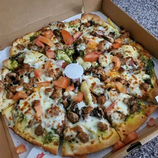 Mediterranean Pizza