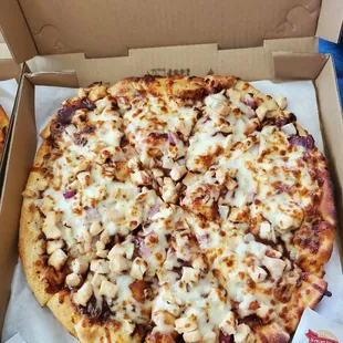 Bbq pizza