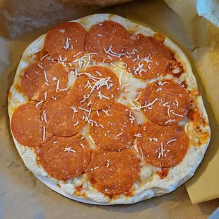 Pepperoni,  unwrapped