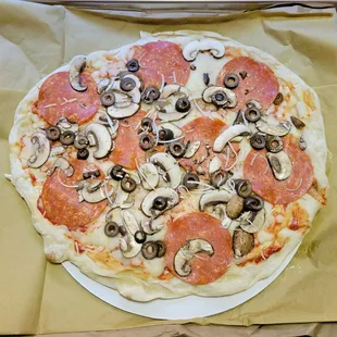 TradPie before baking