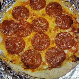 Pepperoni Pizza,  fresh from my oven