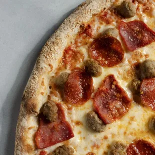 pizza, food