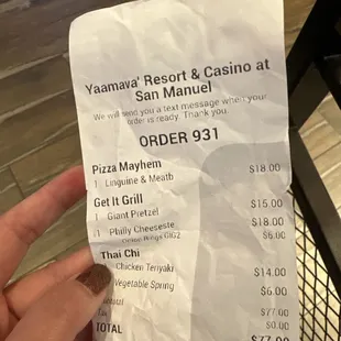 2 hours later my bowl of pasta still wasn&apos;t done when I got my other orders 2 hours ago