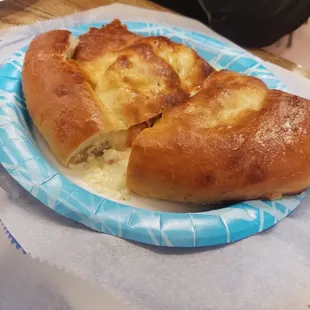 Veggie calzone