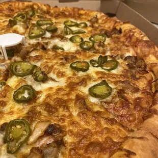 Gyro with jalapeños added