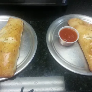 strombolis and calzones