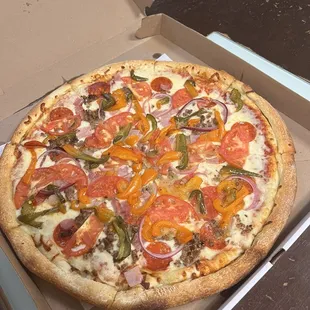 4. The Works Pizza