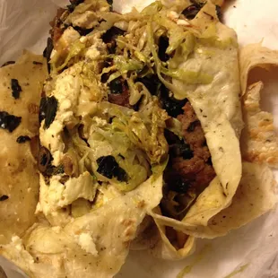 My joke of a Gyro. Horrible.