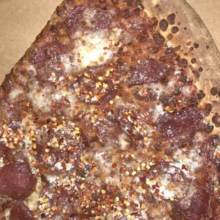 Jumbo Slice of Pepperoni Pizza