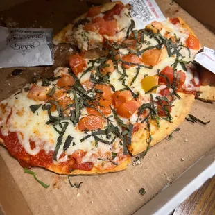 a pizza in a box