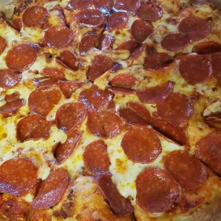 Pepperoni pizza