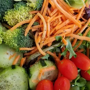 Can't go wrong with garden salad 01/17/22