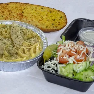 Chicken alfredo pasta