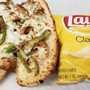 Italian sausage sandwich