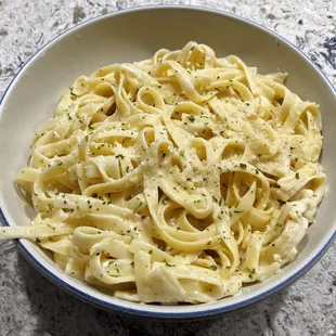 8/12/22 Fettuccine Alfredo - Fettuccine Pasta, Homemade Alfredo Sauce