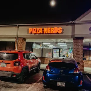 Outside sign in the plaza