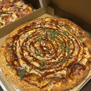 BBQ Chicken Pizza!