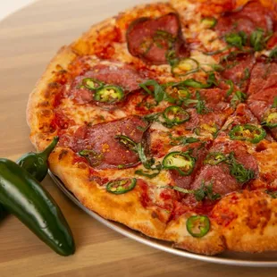 Salami and Hot Honey