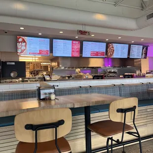 crepes, interior