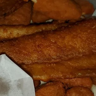Appetizer platter...  even after the car ride home,  still crisp and delicious