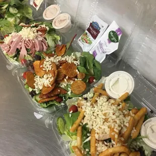 Check out our Salad Options . You would be surprised .