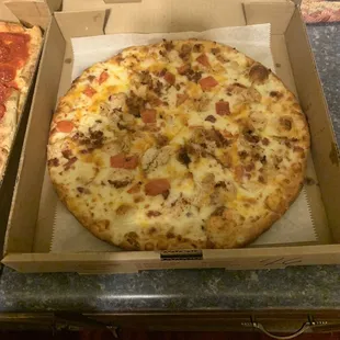 Buffalo chicken pizza