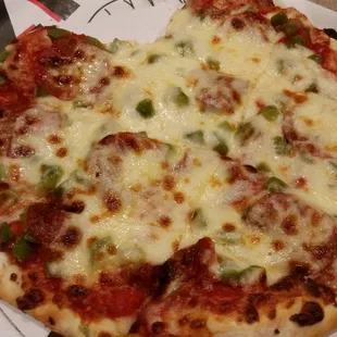 10'' Pepperoni and Green Pepper Pizza