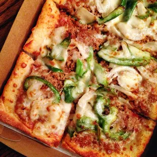 Sausage &amp; green peppers