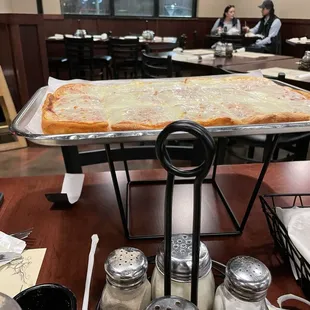 Large cheese pizza